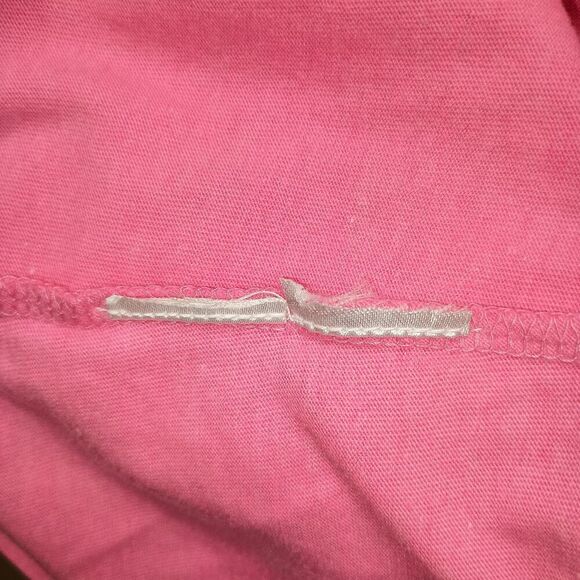 Lilly Pulitzer Agee Top Medium Pink Sleeveless Tank Eyelet Lace Trim Vacation - Picture 6 of 6